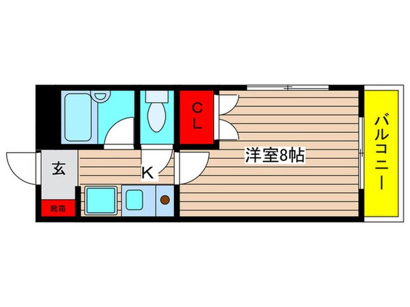 ＭＩＮＤ　ＣＯＵＲＴ　神宮の物件間取画像